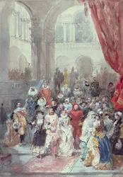 Studio per un ballo in costume dato dalla Principessa di Sagan, 1883